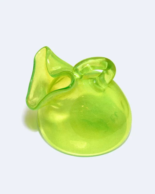 Completedworks Thaw Notsobig petit pichet verre vert acide