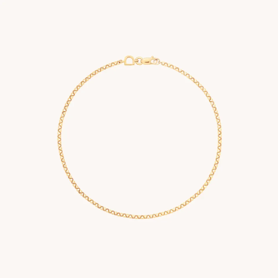 Astrid & Miyu Chelsea Story Chain bracelet or massif