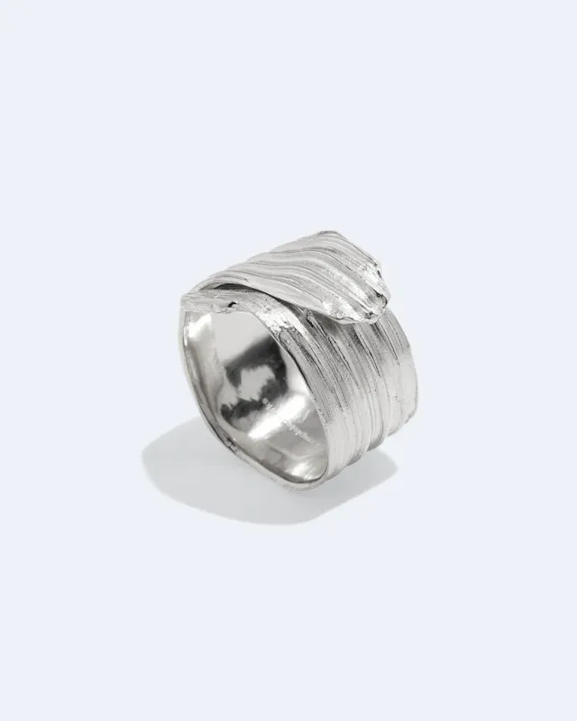 Completedworks Destiny’s Tributaries bague argent tailles L O R