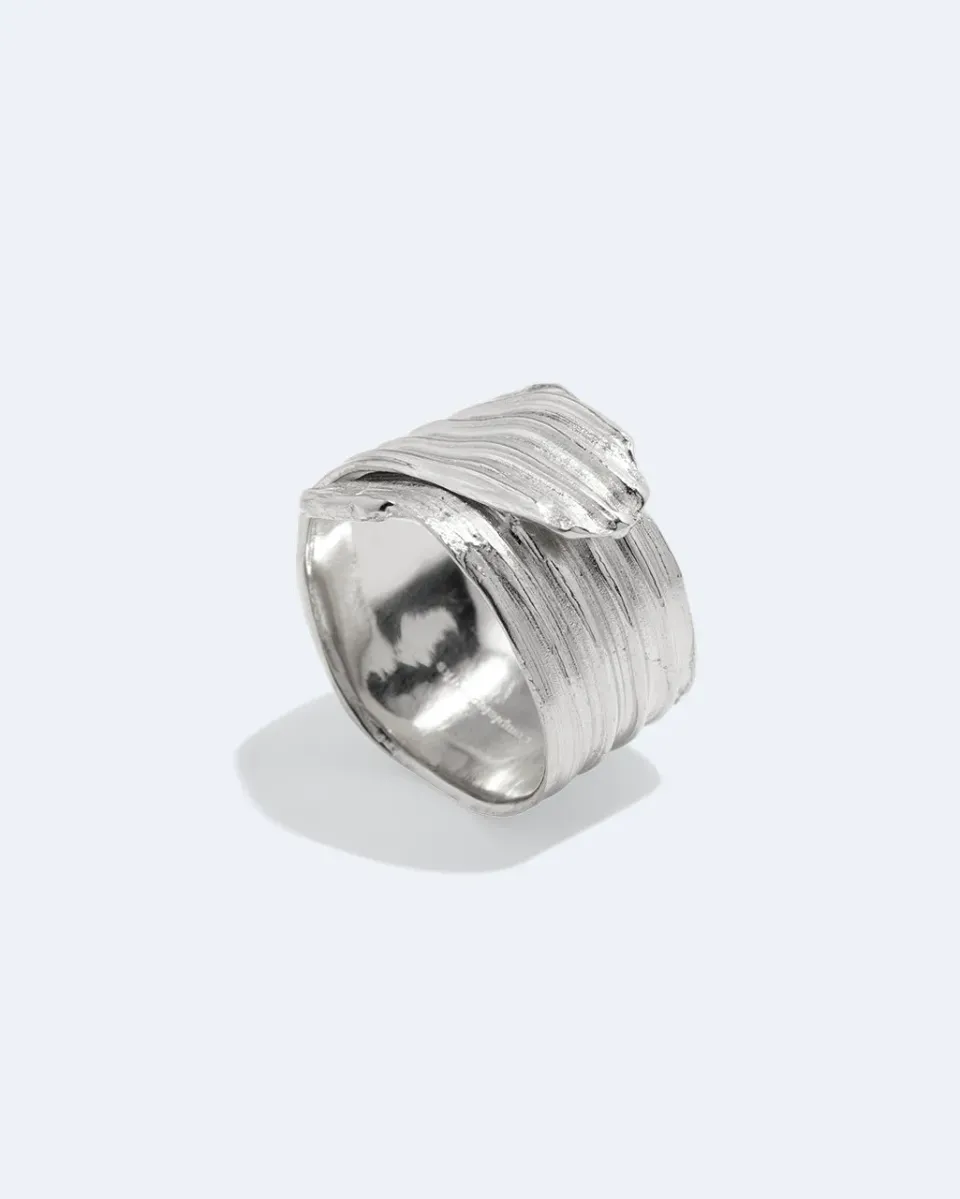 Completedworks Destiny’s Tributaries bague argent tailles L O R