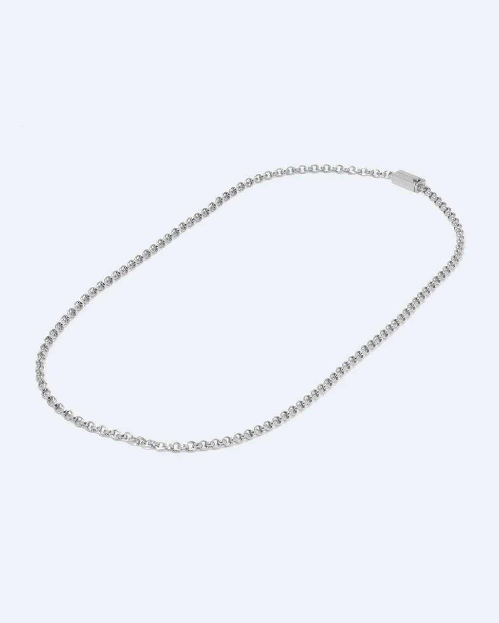 Completedworks H21 collier argent plaqué platine
