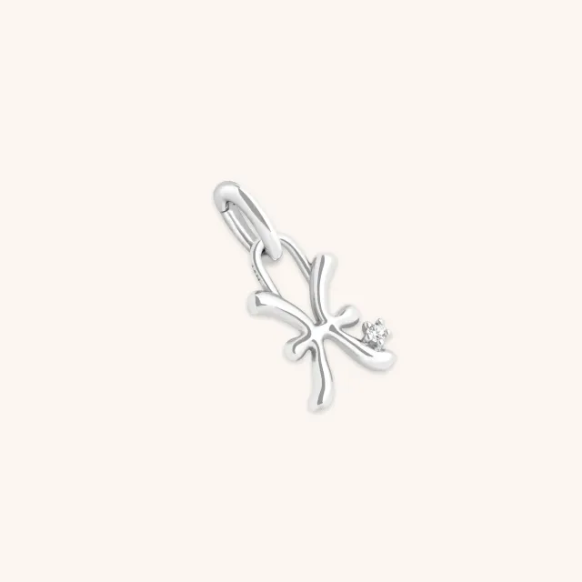 Astrid & Miyu Pisces charm clip argent poissons
