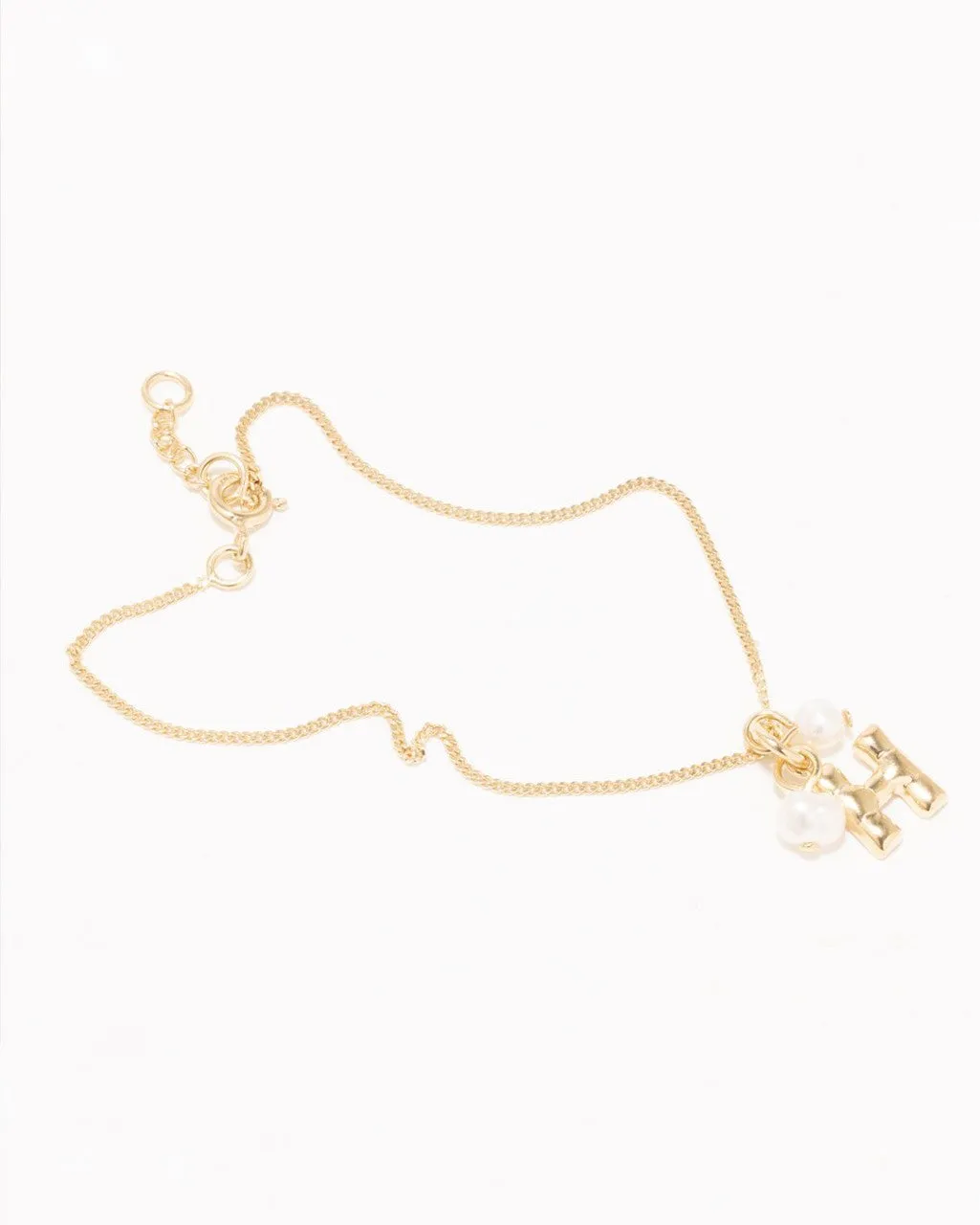 Completedworks Classicworks H bracelet perle vermeil