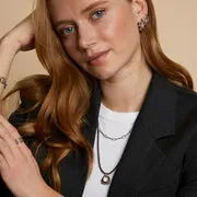 Astrid & Miyu Hardware Chain collier argent maillons