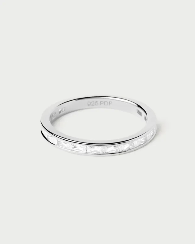 PDPAOLA Viena bague argent zirconia