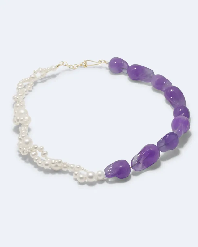 Completedworks Parade Possibilities II collier perle lilas