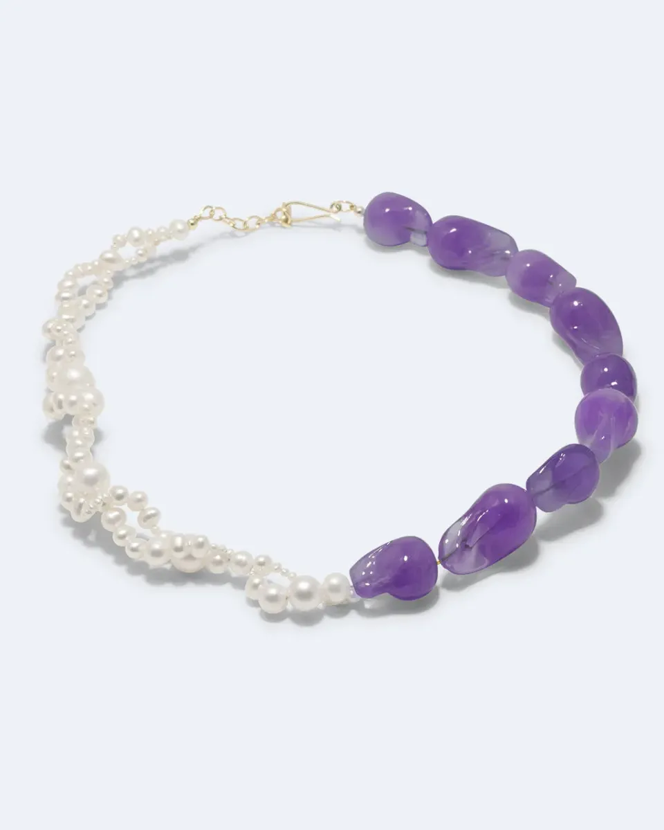 Completedworks Parade Possibilities II collier perle lilas