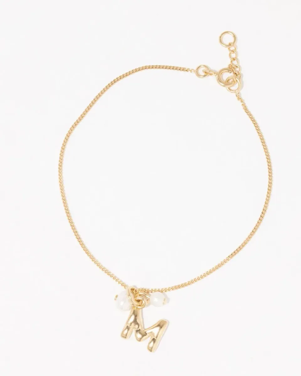 Completedworks Classicworks M bracelet perles vermeil or