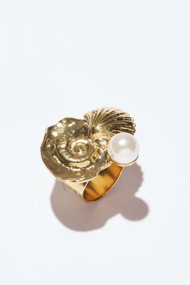 Philippe Ferrandis Minorca bague ajustable dorée