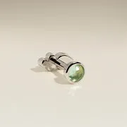 Astrid & Miyu Stackback piercing or blanc saphir vert