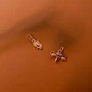 Astrid & Miyu Hertility Vulva breloque dorée clip