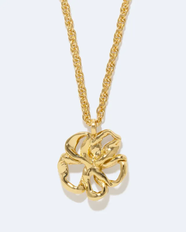 Completedworks Past Within Present pendentif vermeil or