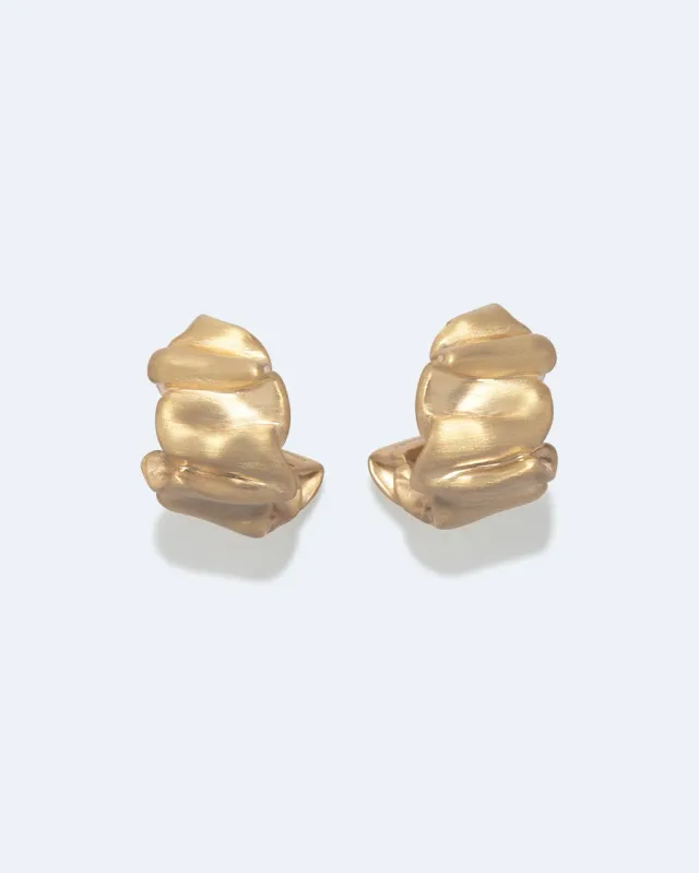Completedworks Fado boucles d'oreilles plaqué or vermeil