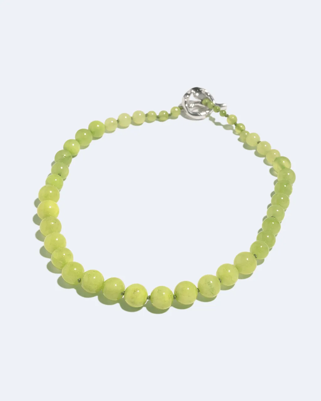 Completedworks Lime Cordial collier calcite verte argent