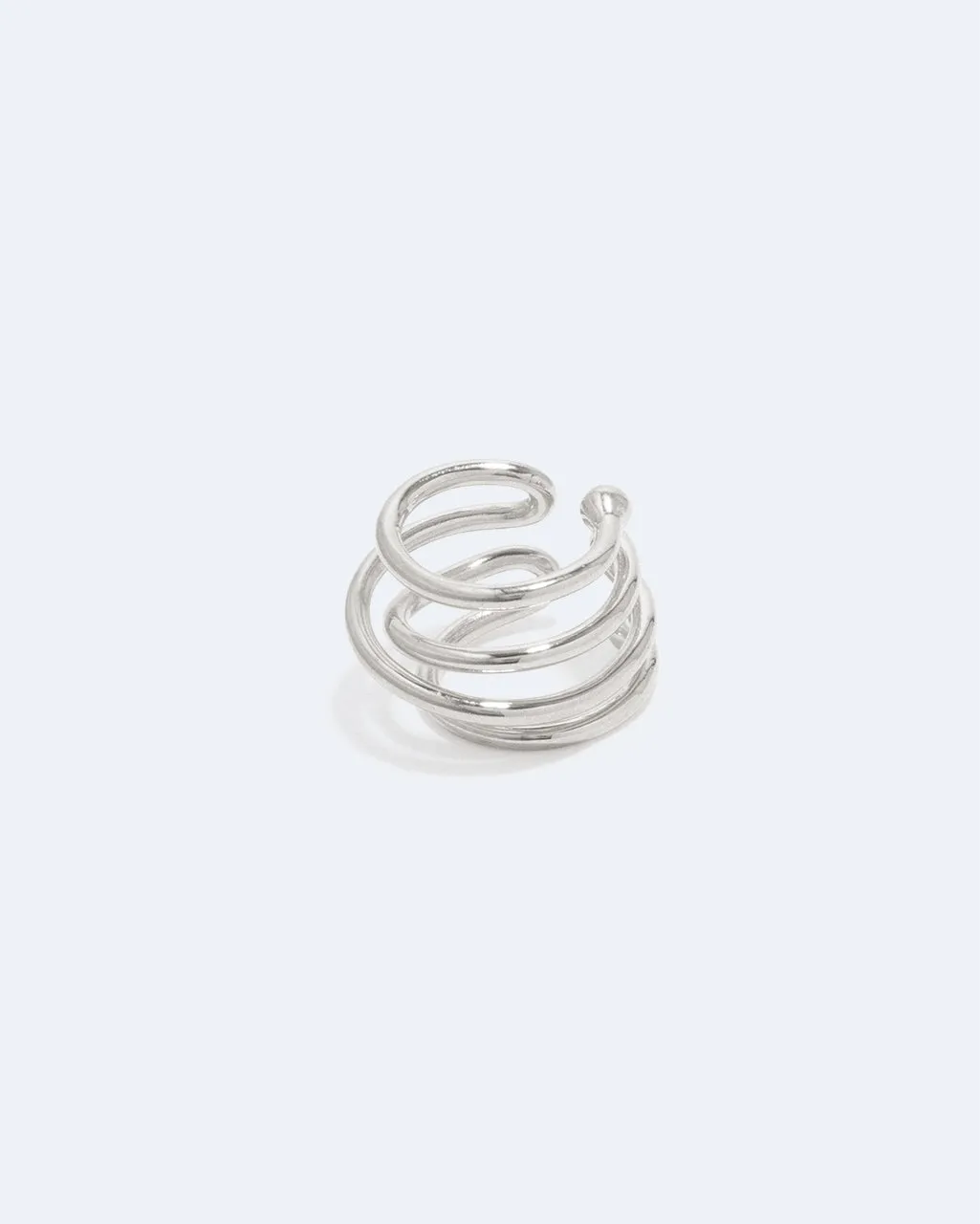 Completedworks Blast manchette d'oreille argent recyclé sans perçage