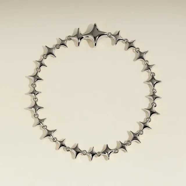 Astrid & Miyu Cosmic Star bracelet étoile argent