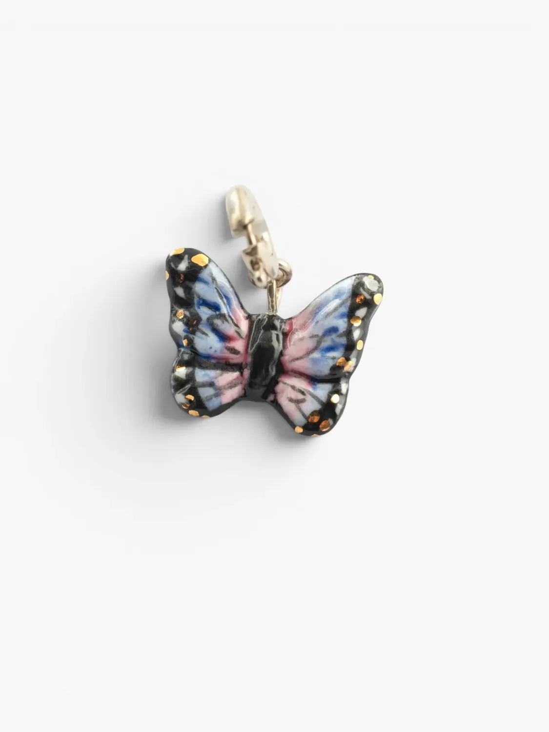 Nach Bijoux Cosmic charm’s papillon de nuit porcelaine