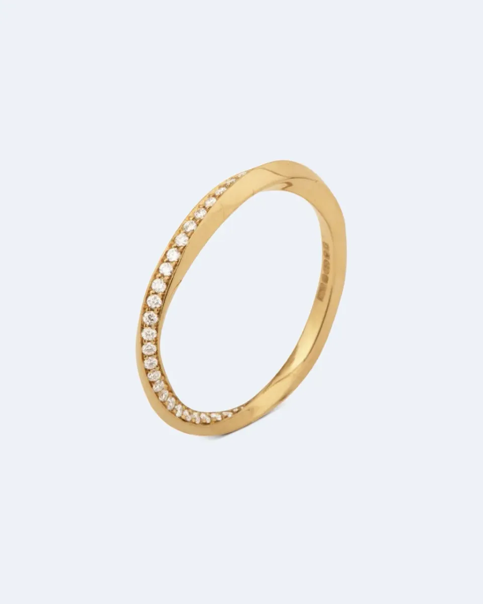 Completedworks Phases of the Moon bague or 18ct diamant