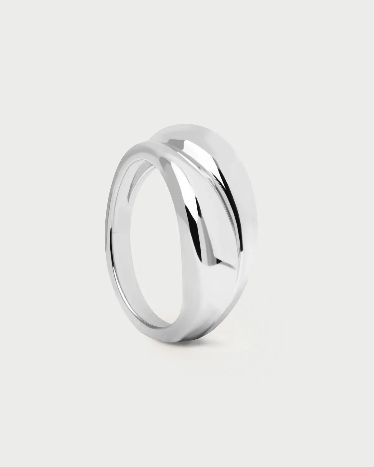 PDPAOLA Desire bague argent large sans pierre