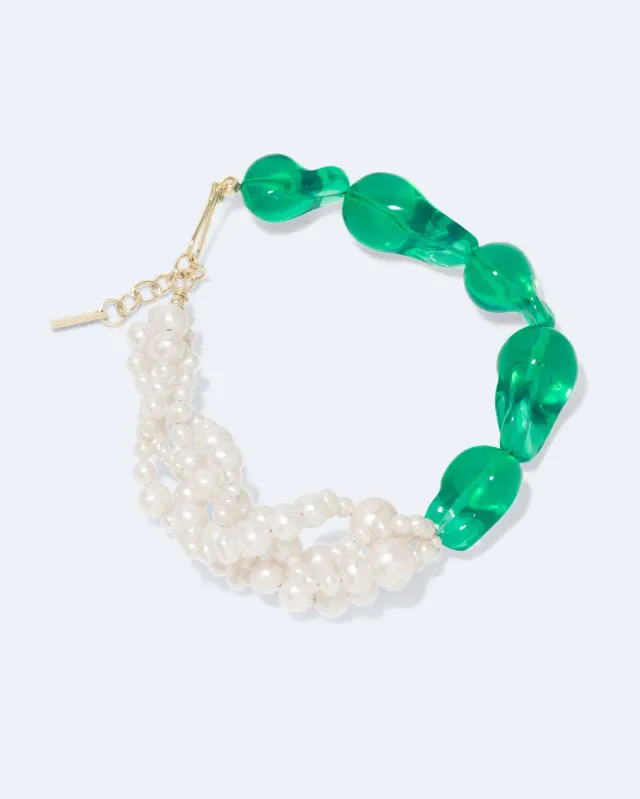 Completedworks Parade of Possibilities II bracelet perle verte