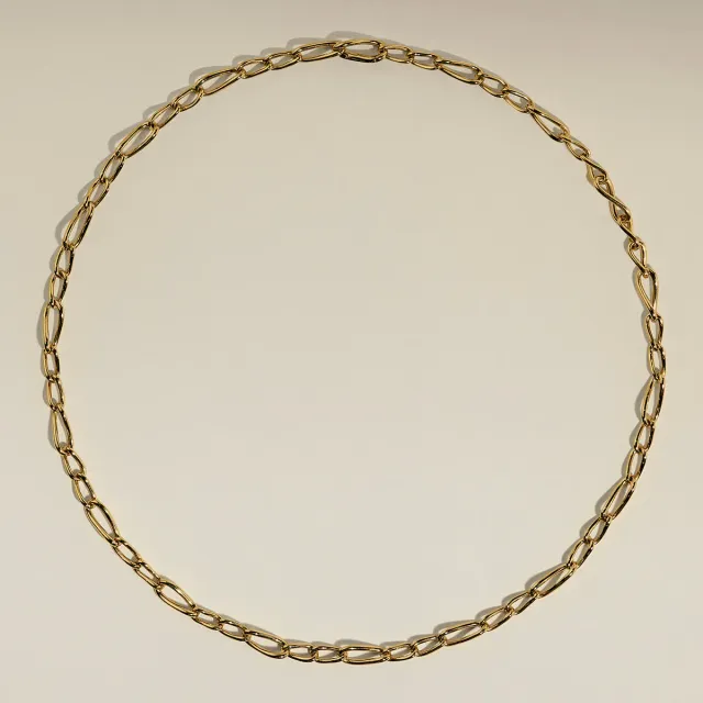 Astrid & Miyu Infinite Slim Chain collier chaîne fine or