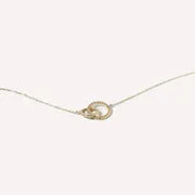Astrid & Miyu Orbit Topaz bracelet or massif topaze