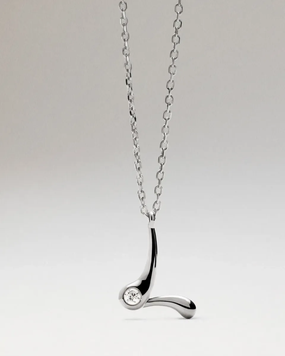 PDPAOLA Initiale L collier argent 40-50 cm