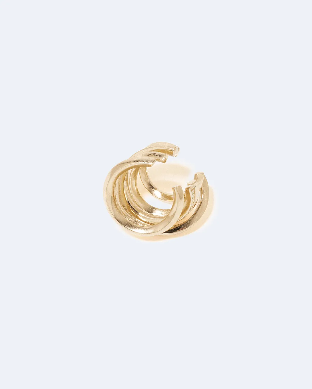 Completedworks Stratum III ear cuff vermeil topaze blanche