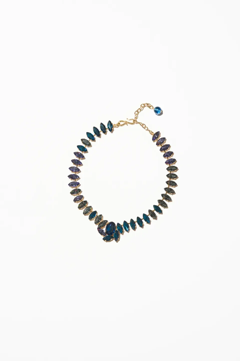 Philippe Ferrandis Paris by Night collier PAR 20 bleu 33 cm