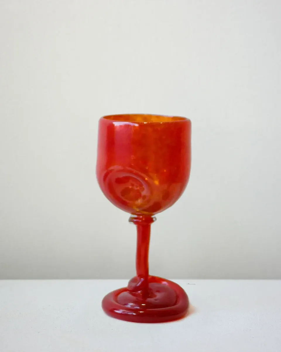 Completedworks Thaw verre à vin rouge recyclé