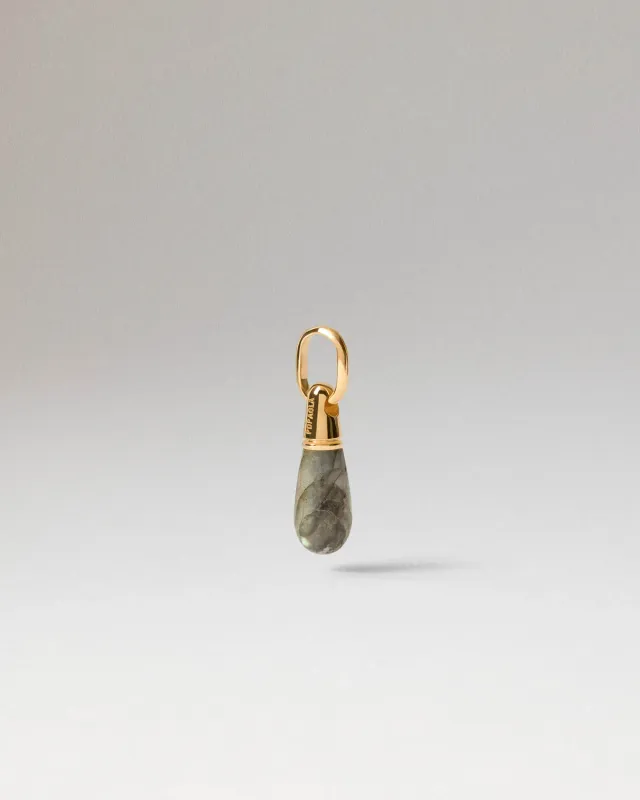 PDPAOLA Labradorite Drop pendentif goutte 22 mm