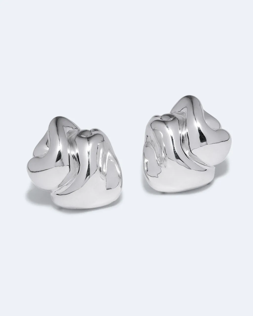 Completedworks Knoll boucles d’oreilles argent recyclé