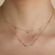 Astrid & Miyu Cosmic Star collier or massif étoile