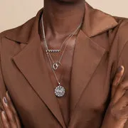 Astrid & Miyu Cancer Bold collier argent zodiaque Cancer