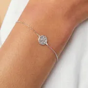Astrid & Miyu Libra Zodiac bracelet argent Balance