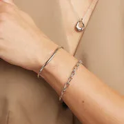 Astrid & Miyu Infinite Chain Bracelet bracelet argent