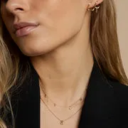 Astrid & Miyu Diamond Quartz collier or pendentif