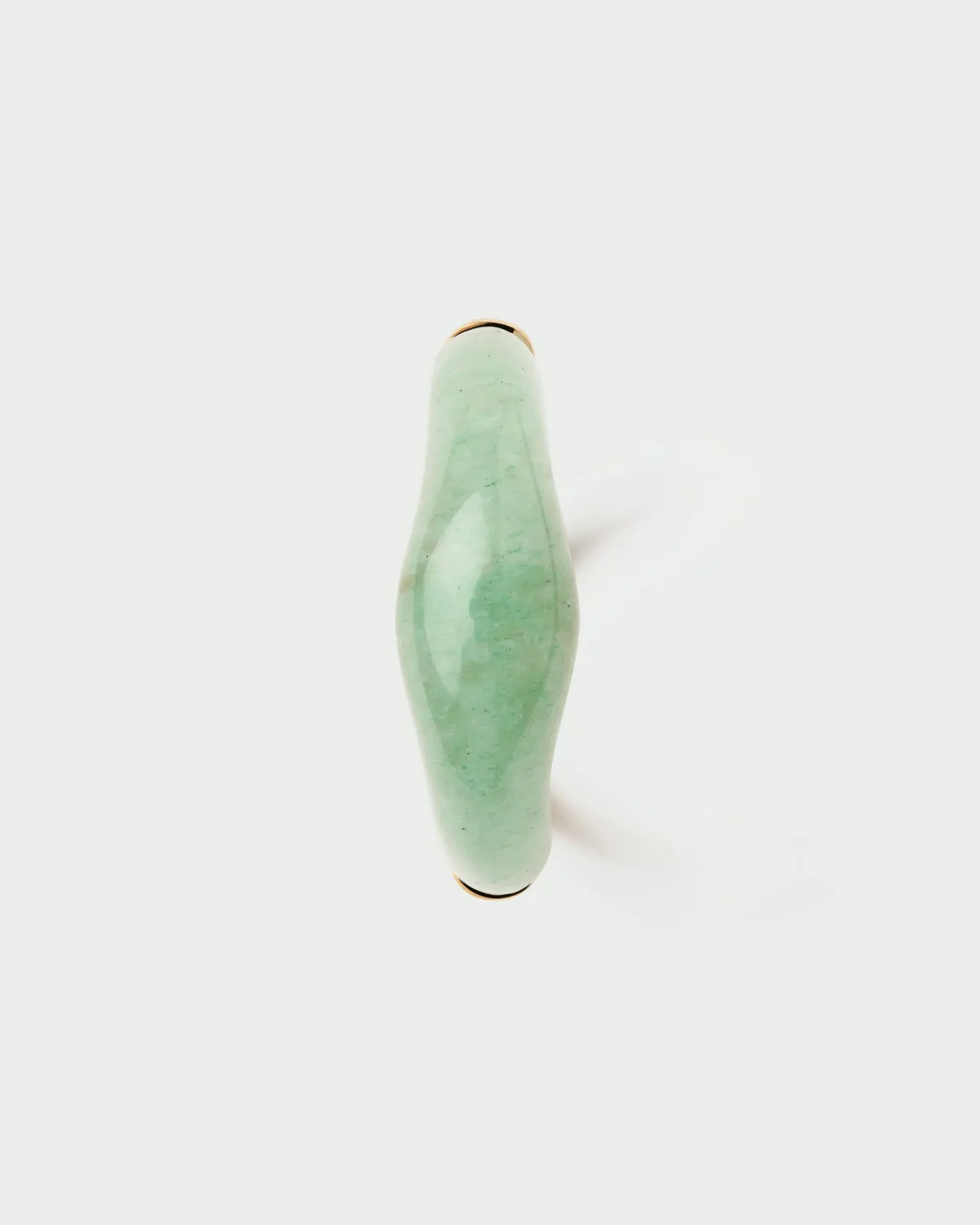 PDPAOLA Nami bague aventurine verte or