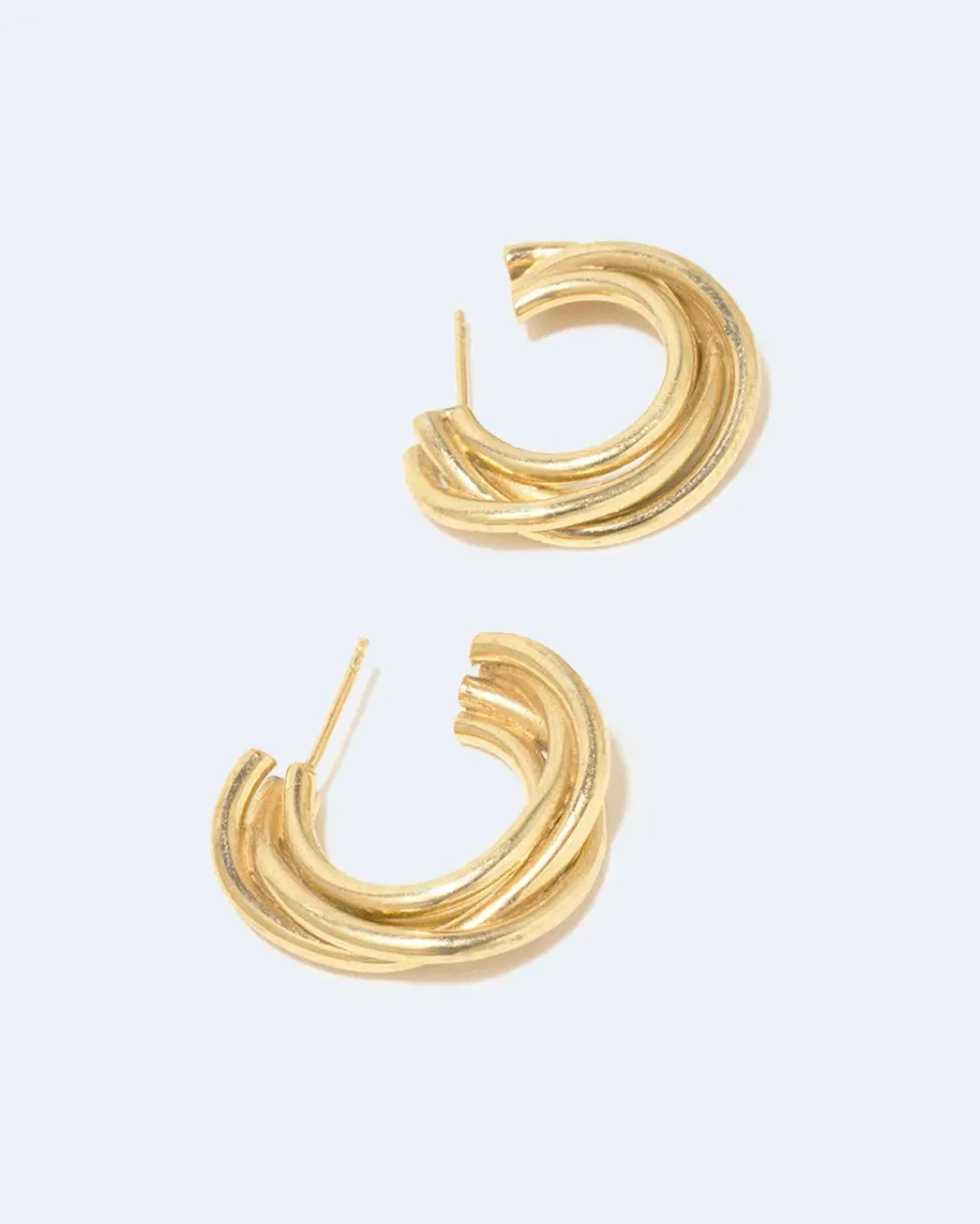 Completedworks Encounter boucles d’oreilles vermeil recyclé