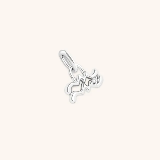 Astrid & Miyu Aquarius breloque Verseau argent