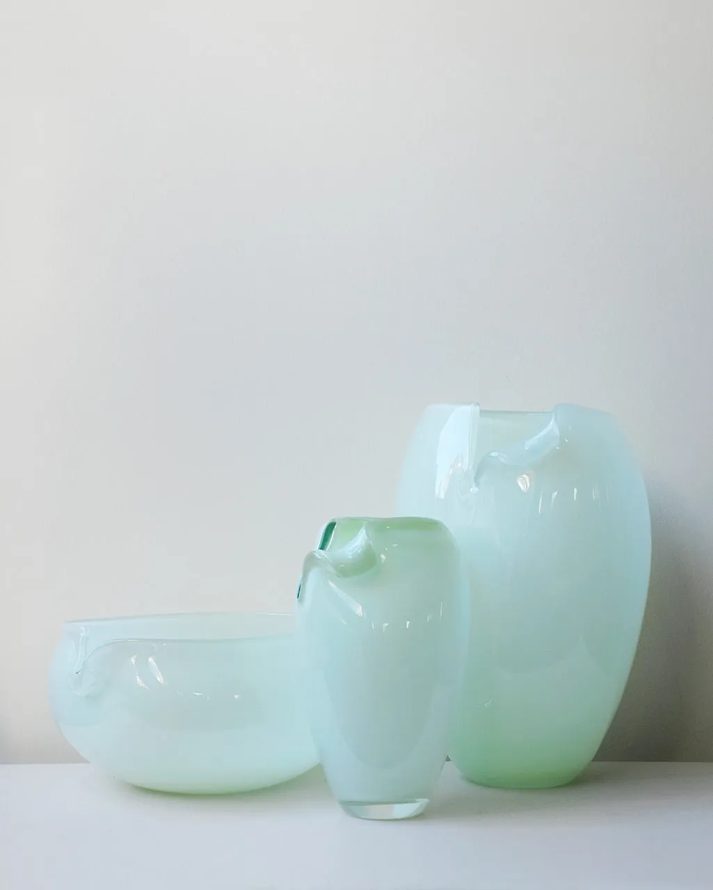 Completedworks B136 coupe verre recyclé vert menthe