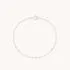 Astrid & Miyu Topaz Charm collier or blanc massif topaze