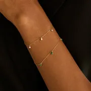 Astrid & Miyu Diamond bracelet charms or massif diamant