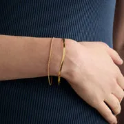 Astrid & Miyu Essential Snake Chain bracelet or serpent