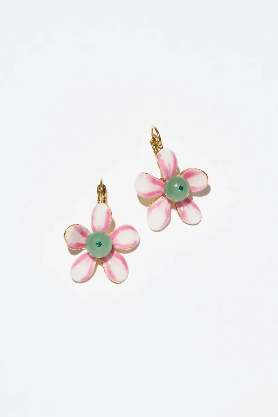 Philippe Ferrandis Grace boucles d’oreilles dormeuses dorées