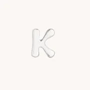 Astrid & Miyu Initial Click Charm V charm or blanc massif