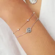 Astrid & Miyu Aries Zodiac bracelet argent Bélier