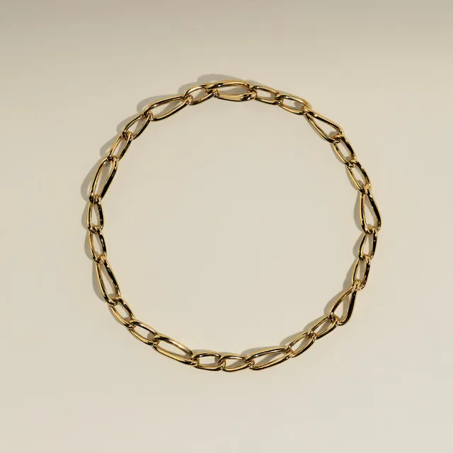 Astrid & Miyu Infinite Slim Chain bracelet or 16,5 cm