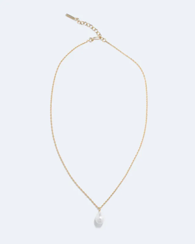 Completedworks In the Cloud collier perles vermeil or jaune