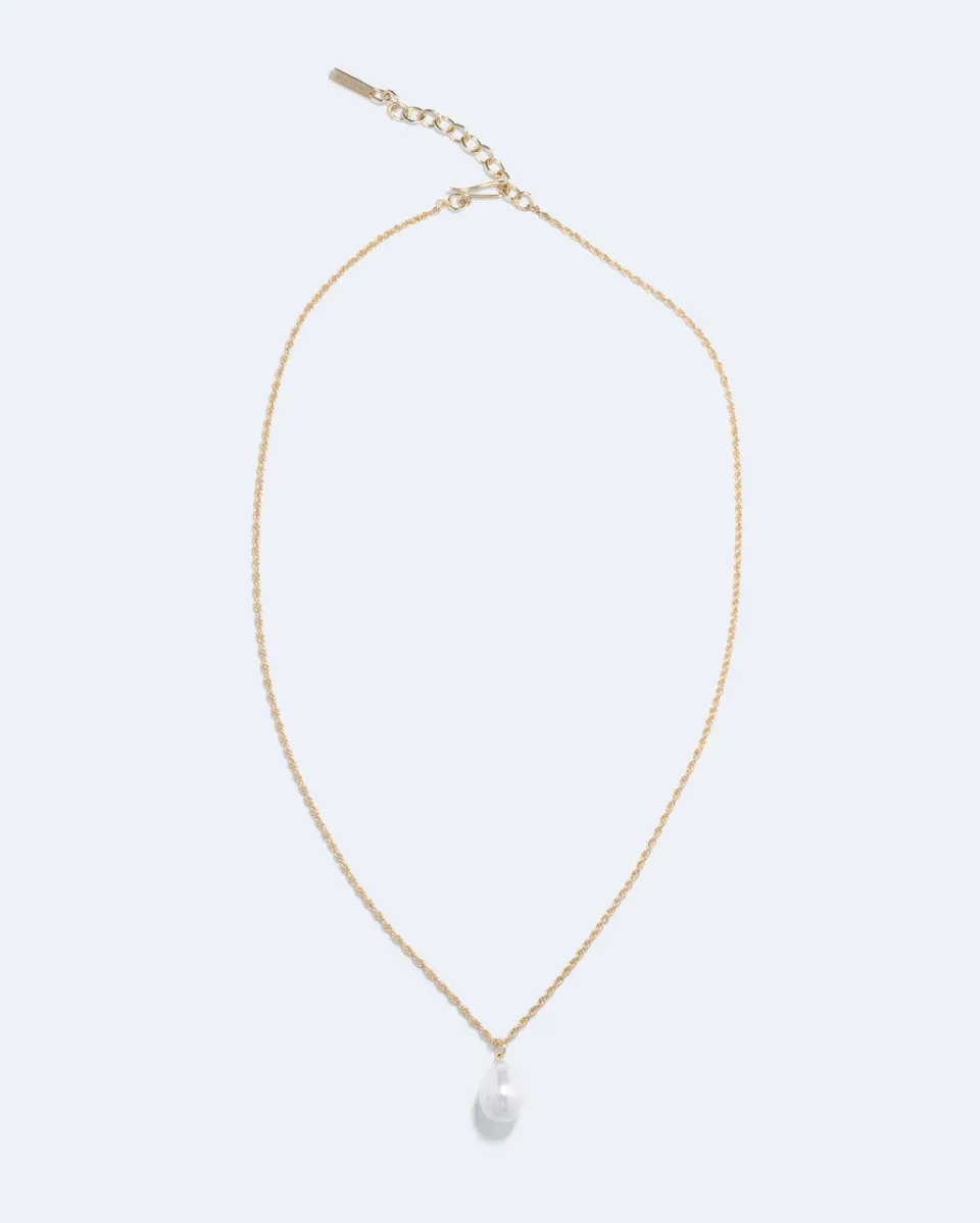 Completedworks In the Cloud collier perles vermeil or jaune